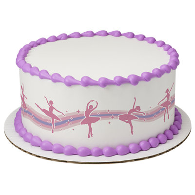 Prima Ballerina Strip Photo Cake - Image 1