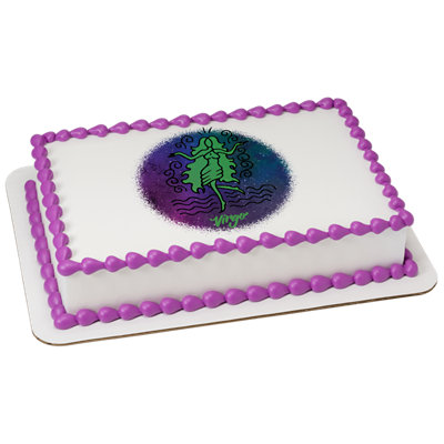 Virgo Image Photo Cake - Image 1