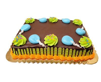 Half Poured Sheet Cake - Image 1