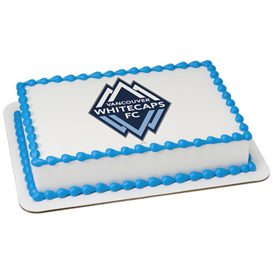 MLS Vancouver Whitecaps FC Cake - Image 1