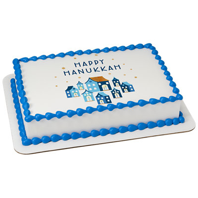 Happy Hanukkah Cake - Image 1
