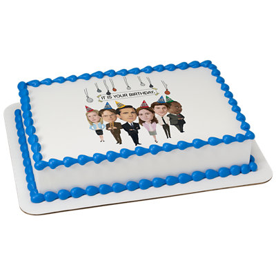 The Office It Is Your Birthday. Image Photo Cake - Image 1