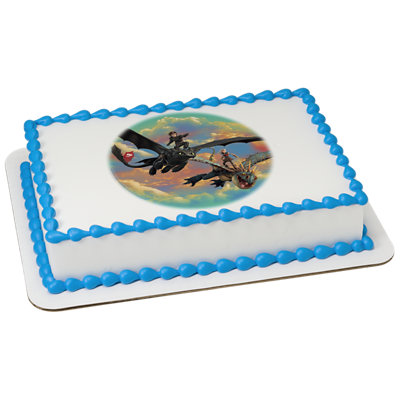How To Train Your Dragon Image Photo Cake - Image 1