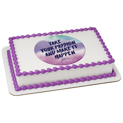 Flashdance Take your Passion and Make it Happen Cake - Image 1