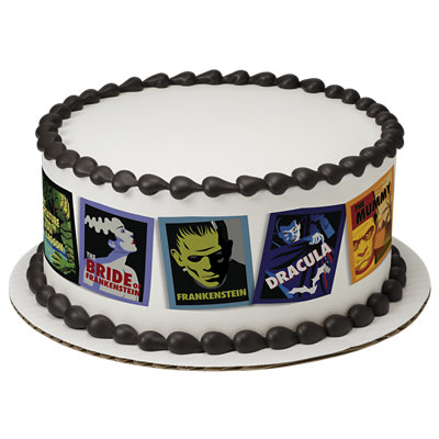 Universal Monsters Strip Photo Cake - Image 1