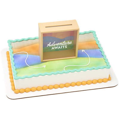 Adventure Awaits Cake - Image 1