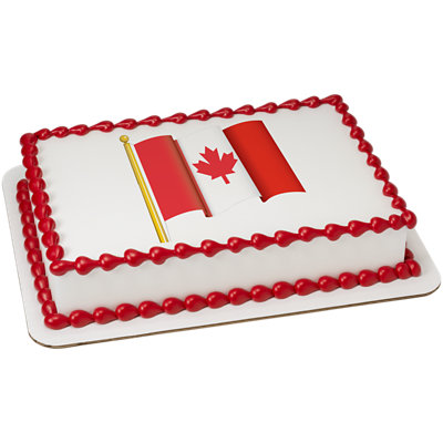 Canadian Flag Cake - Image 1