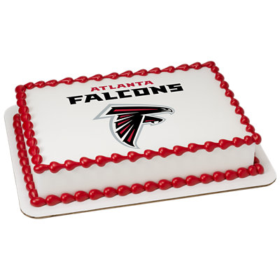 NFL Atlanta Falcons Image Photo Cake - Image 1
