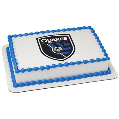 MLS San Jose Earthquakes Cake - Image 1