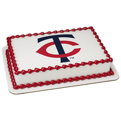 MLB® Minnesota Twins Image Photo Cake - Image 1