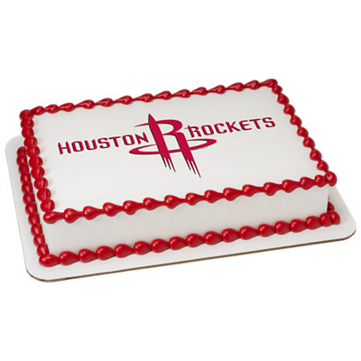 NBA Houston Rockets Cake - Image 1