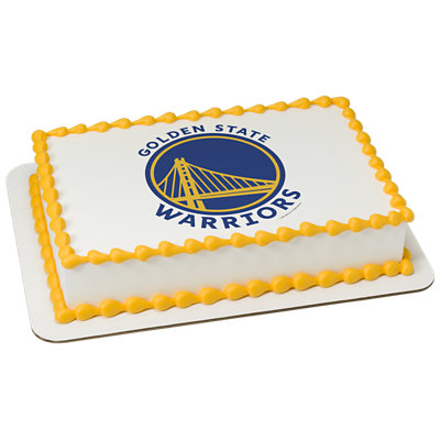 NBA Golden State Warriors Image Photo Cake - Image 1