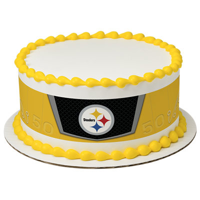 NFL Pittsburgh Steelers Strip Photo Cake - Image 1