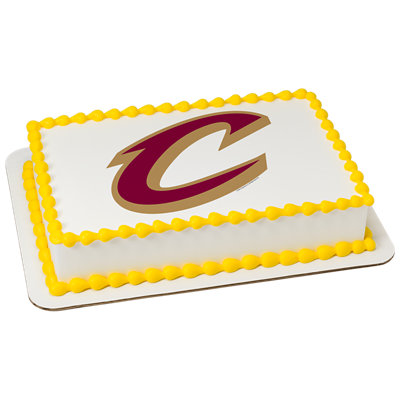 NBA Cleveland Cavaliers Image Photo Cake - Image 1