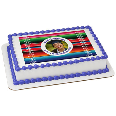 Felicitaciones por tu Graduación Sarape Cake - Image 1
