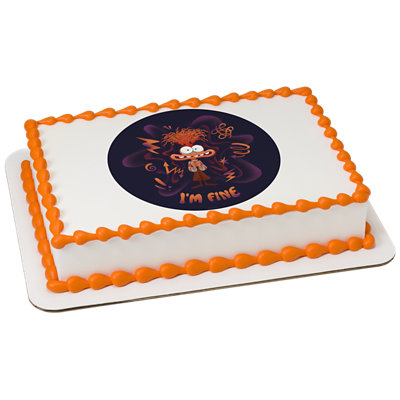 Disney and Pixar's Inside Out 2 I'm Fine Cake - Image 1