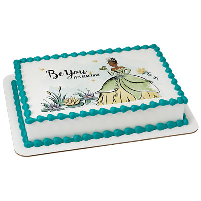 Disney Princess Tiana Image Photo Cake - Image 1