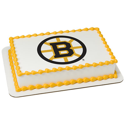NHL® Boston Bruins® Cake - Image 1