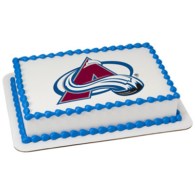 NHL® Colorado Avalanche Image Photo Cake - Image 1