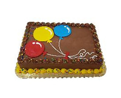 Balloon Sheet Cake - Image 1