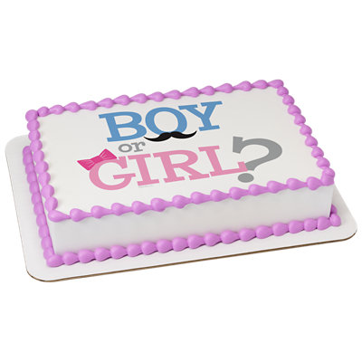 Girl or Boy Cake - Image 1