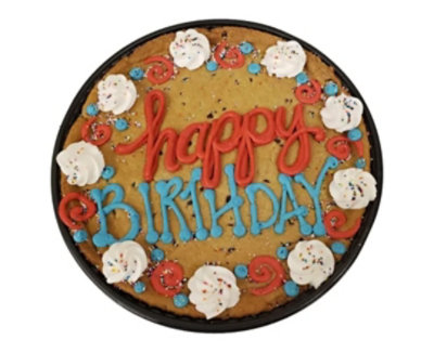 Happy Birthday Message Cookie A - Image 1