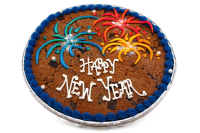 New Year's Eve Cookie Cake - Image 1