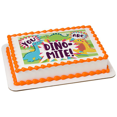 You Are Dino Mite! Image Photo Cake - Image 1