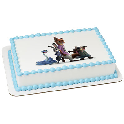 Disney's Zootopia 2 Watch and Learn Cake - Image 1