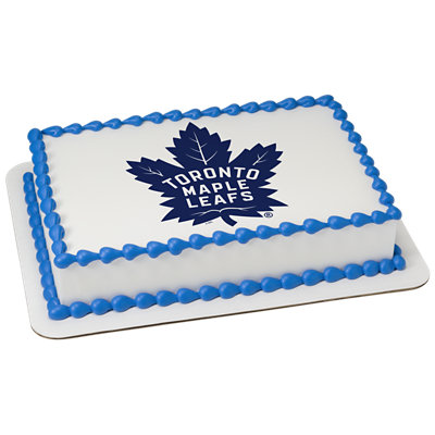 NHL® Toronto Maple Leafs Image Photo Cake - Image 1