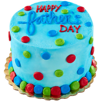 Father's Day Polka-Dot Cake - Image 1