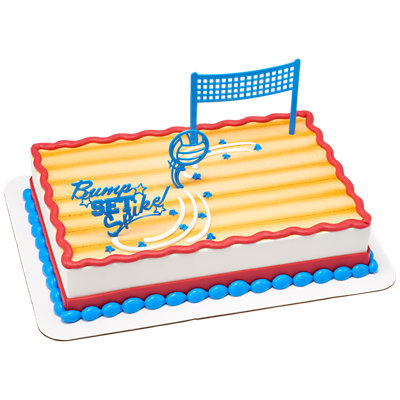 Bump, Set, Spike Cake - Image 1