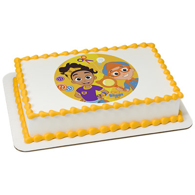 Blippi Let's Go See! Image Photo Cake - Image 1
