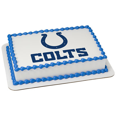 NFL Indianapolis Colts Image Photo Cake - Image 1