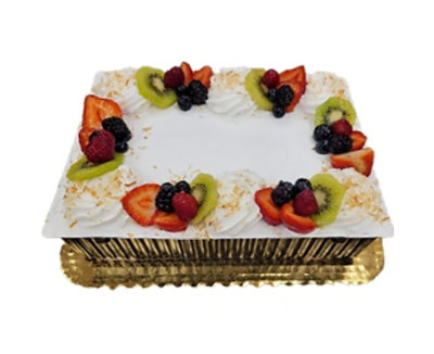 Fruit Topped Tres Leche Sheet Cake - Image 1