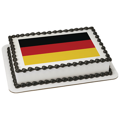 Germany Country Flag Cake - Image 1