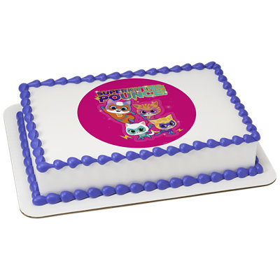 Disney Jr. Super Kitties Pounce Image Photo Cake - Image 1