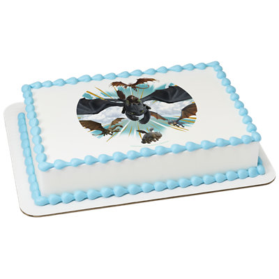 Dreamworks Hdgn Chase The Wind Image Photo Cake - Image 1