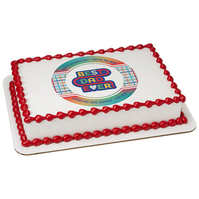 Best Dad Ever Cake - Image 1