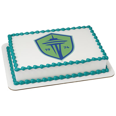 MLS Seattle Sounders Cake - Image 1
