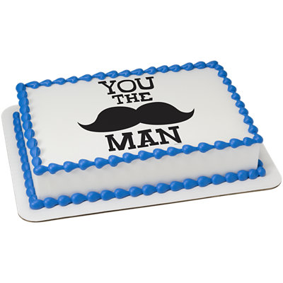 You The Man Image Photo Cake - Image 1