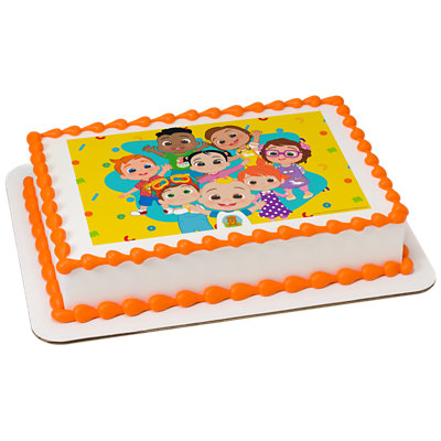 Cocomelon Fun Day! Image Photo Cake - Image 1