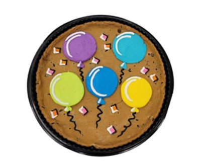 Balloon Message Cookie Cake - Image 1