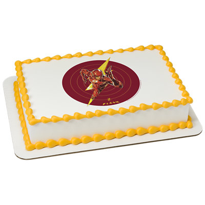 Justice League™ The Flash Image Photo Cake - Image 1