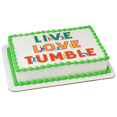 Live, Love, Tumble Cake - Image 1