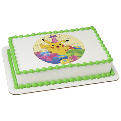 Pokémon Pikachu Image Photo Cake - Image 1