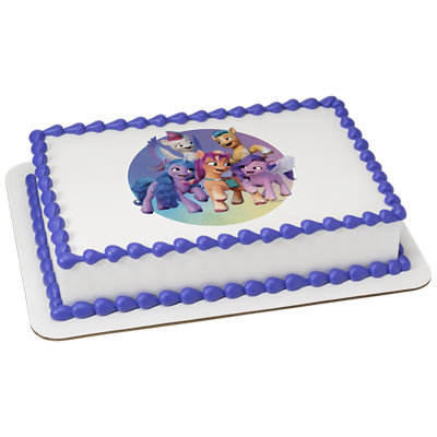 My Little Pony™ Everypony Image Photo Cake - Image 1