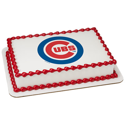 MLB® Chicago Cubs Image Photo Cake - Image 1