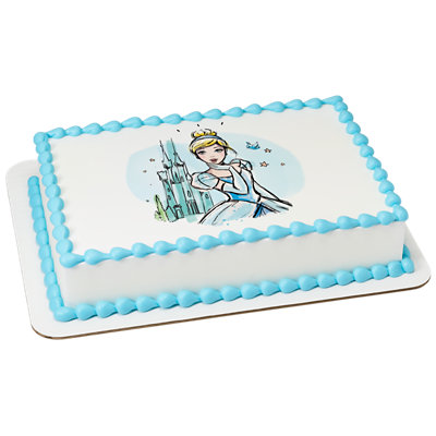 Disney Cinderella I'm Having A Image Photo Cake - Image 1