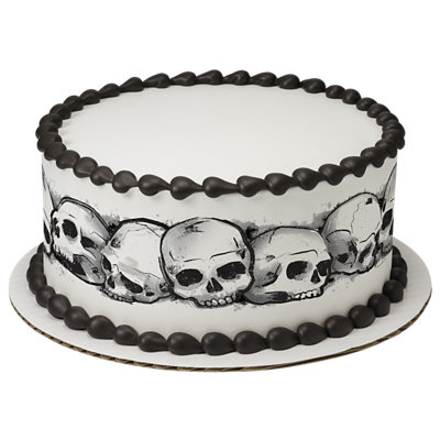 Skulls Strip Photo Cake - Image 1